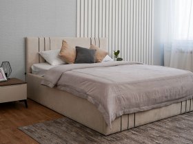 Кровать двуспальная 1,8м с подъем. мех. Леванте в Озеро-Карачах - ozero-karachi.mebel-nsk.ru | фото