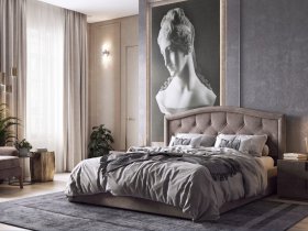 Кровать двуспальная 1,8м Верона-2 в Озеро-Карачах - ozero-karachi.mebel-nsk.ru | фото