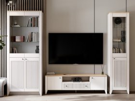 Модульная стенка Валенсия в Озеро-Карачах - ozero-karachi.mebel-nsk.ru | фото