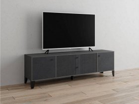 Тумба под ТВ Парус-10 (графит/гранит лофт) в Озеро-Карачах - ozero-karachi.mebel-nsk.ru | фото